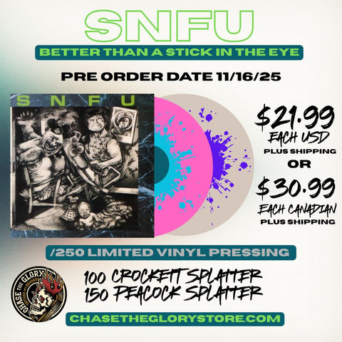 SNFU-Better Than A Stick In The Eye Vinyl LP 2026 Repress