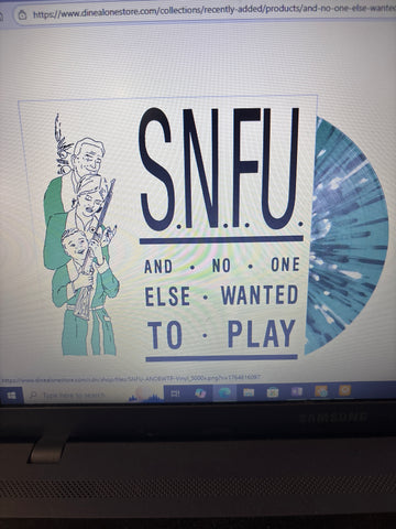 SNFU-And No One Else Wanted to Play Vinyl LP