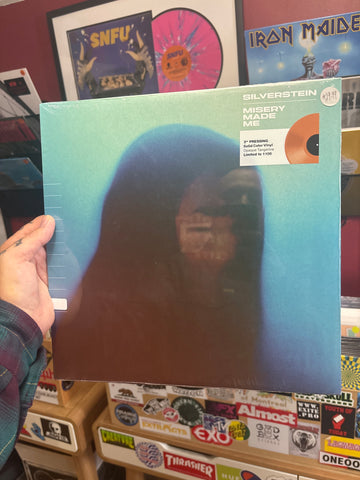 Silverstein-Misery Made Me tangerine vinyl LP