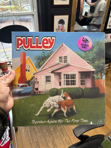 Pulley-Together again for the first time vinyl LP blue white stripe variant