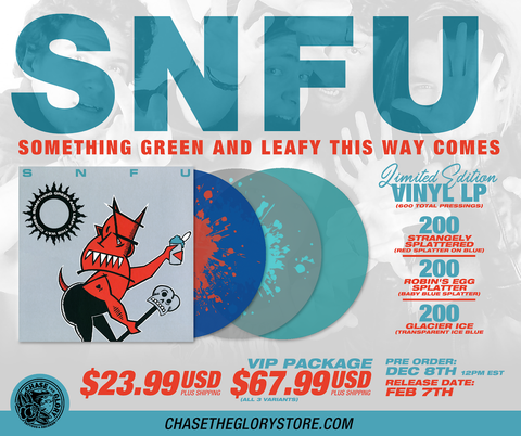 SNFU-Something Green and Leafy This Way Comes Vinyl LP 2025 pressing